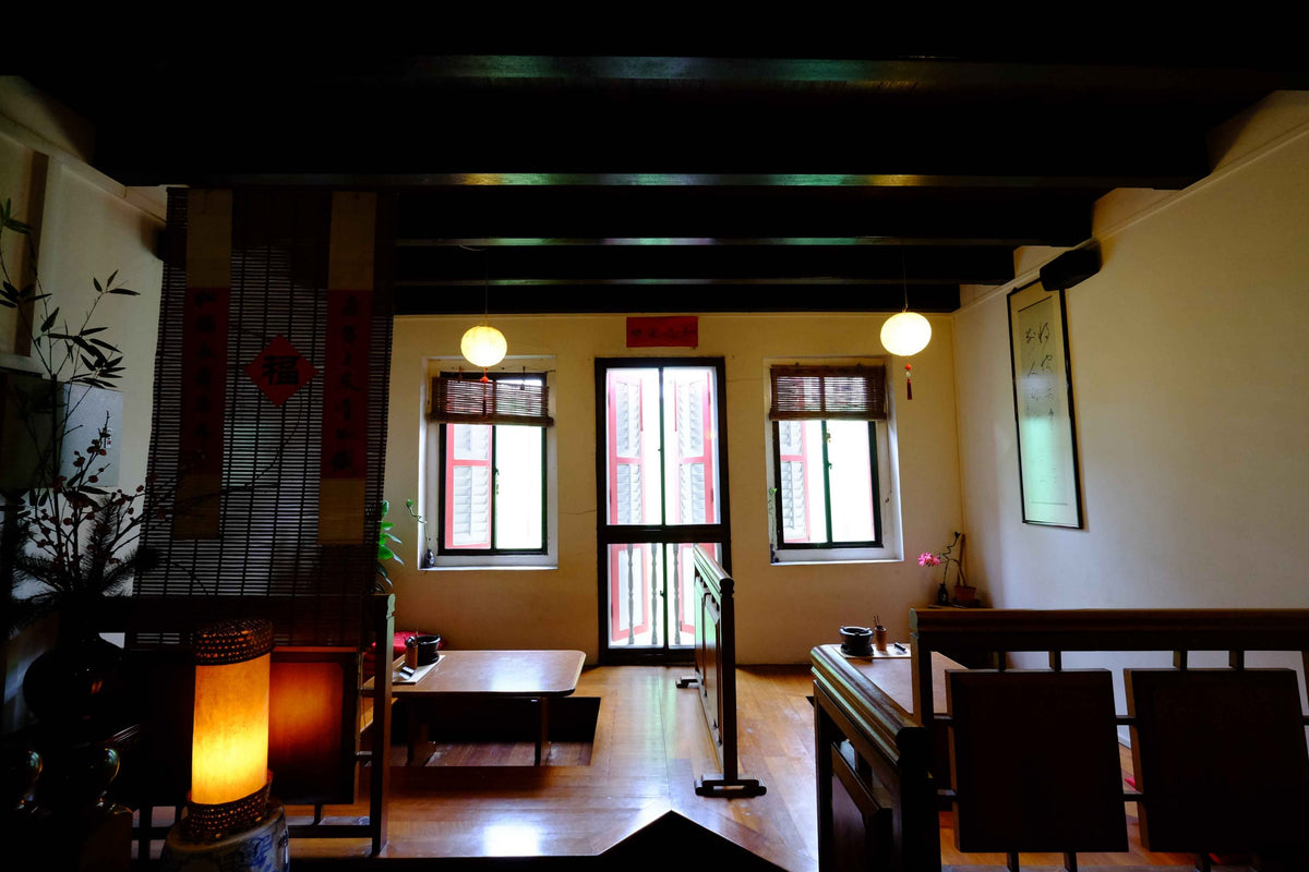 Inside the Tea Chapter tea house at 9 Neil Road