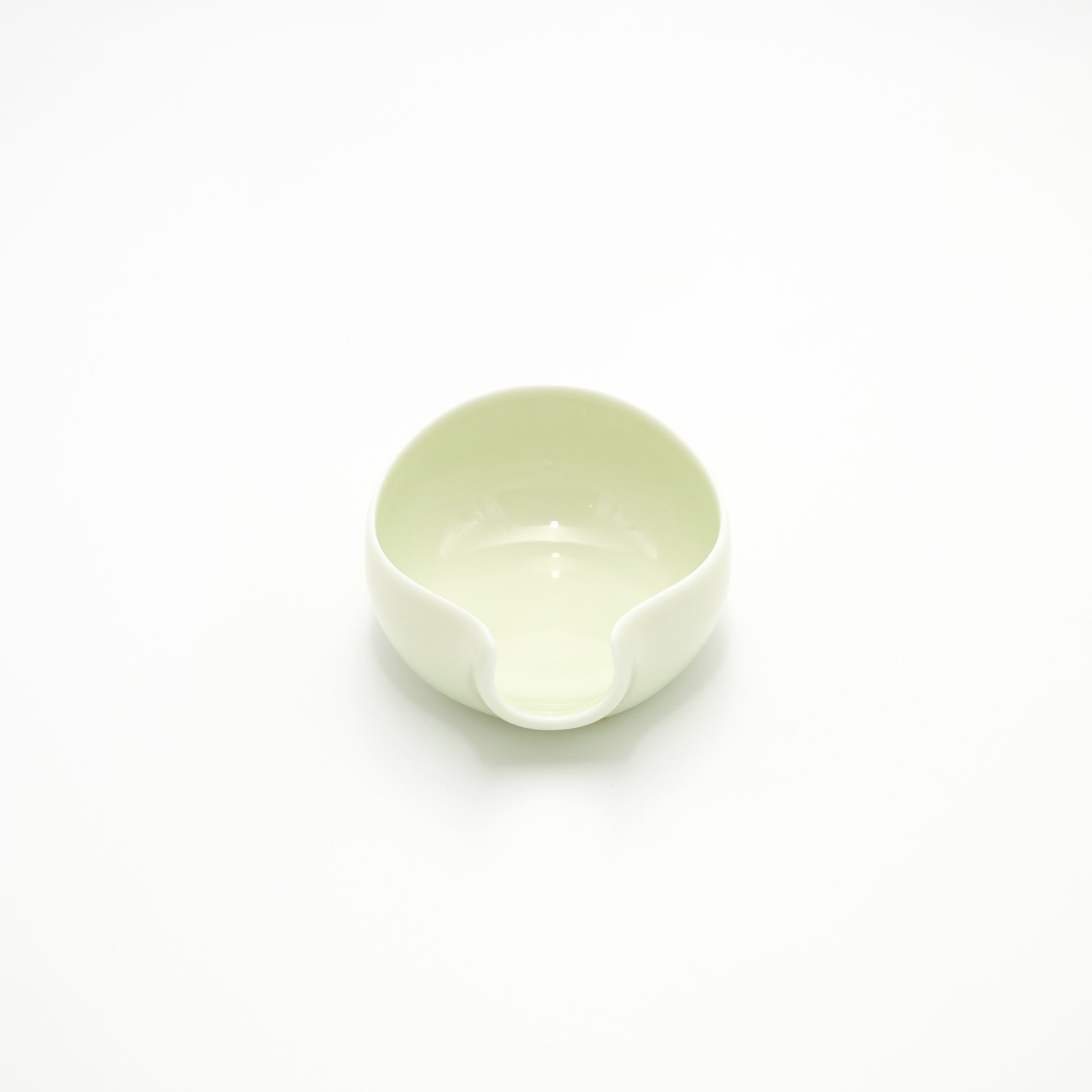 Tea Leaves Display Holder (Green/White)
