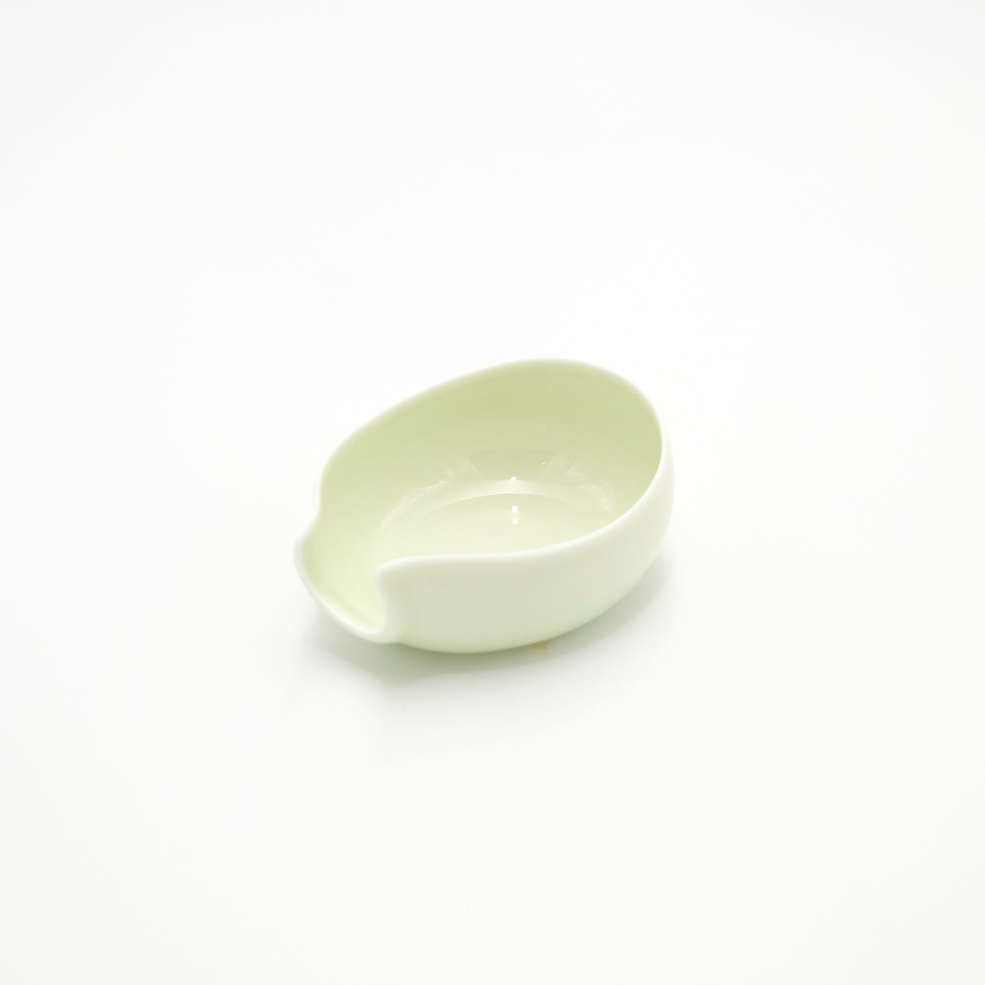 Tea Leaves Display Holder (Green/White)