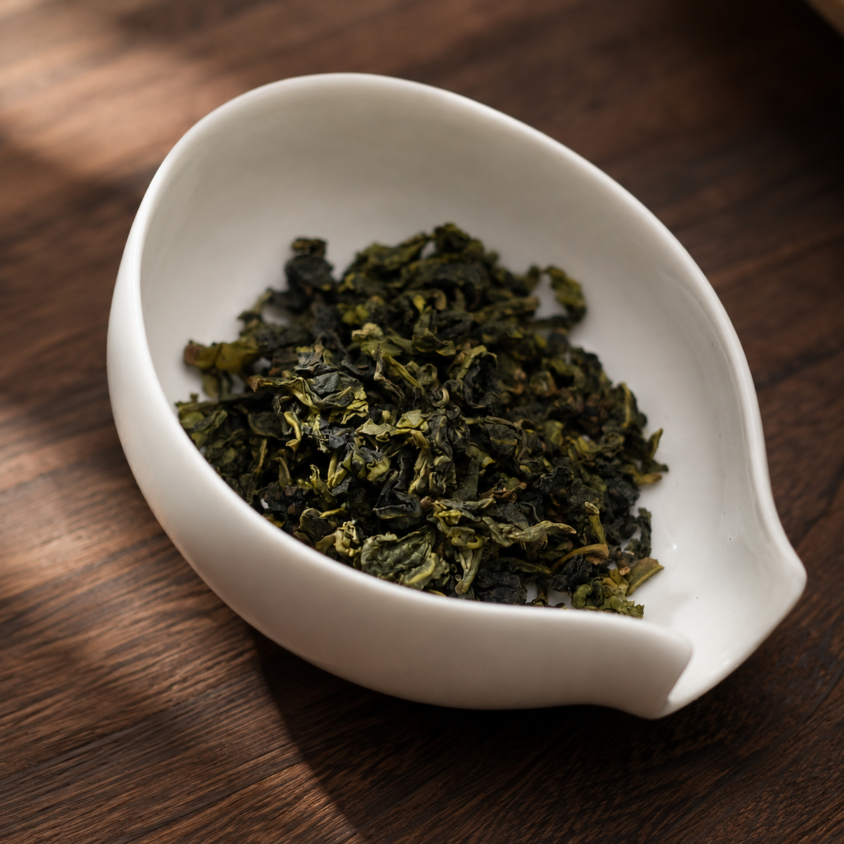 Guan Yin Wang in warm window light - Tea Chapter Singapore