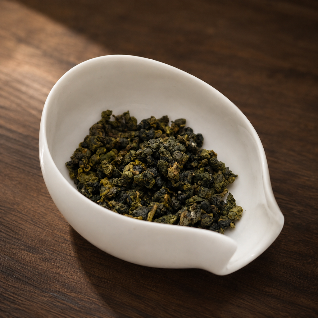 Jin Xuan in warm window light - Tea Chapter Singapore