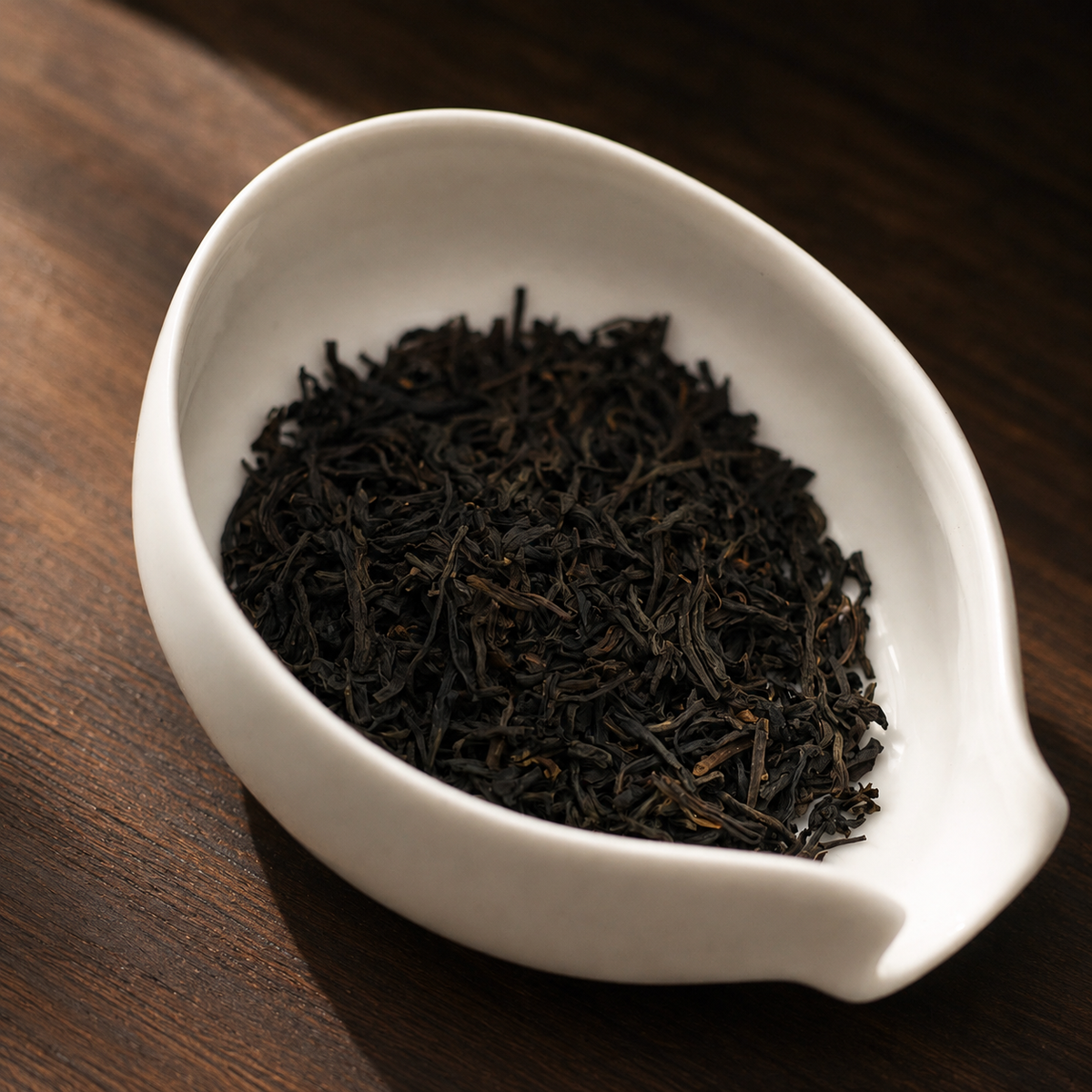 Keemun Red Tea in warm window light - Tea Chapter Singapore