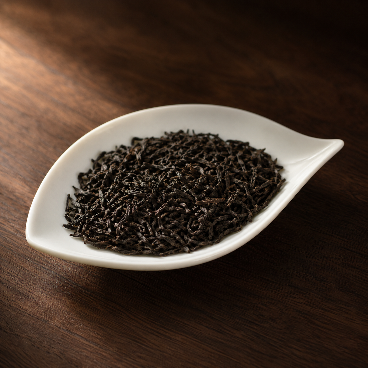 Lapsang Souchong in warm window light - Tea Chapter Singapore